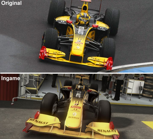 Vergleich des Renault